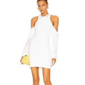 RTA Casey mini dress in white size Small.